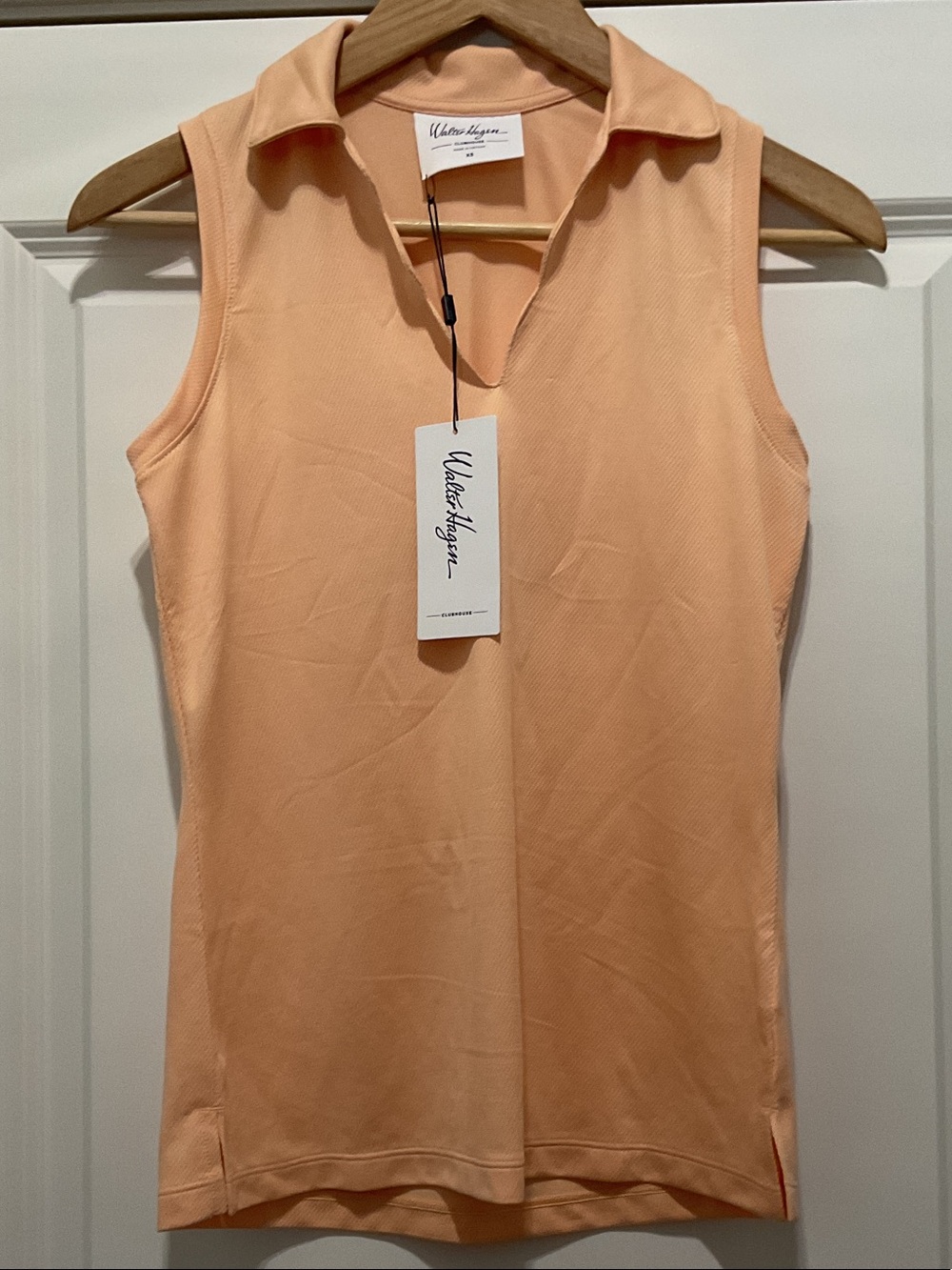 Walter Hagen Peach Top with Multicolor Floral Skort - Picture 2 of 8